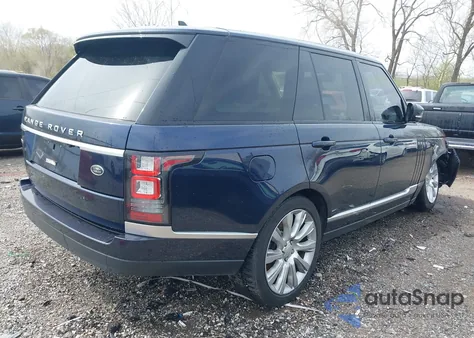 2016 Land Rover Range Rover 5.0L V8 Supercharged z USA, uszkodzony, nr VIN SALGS2EF9GA300277